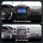 Магнітола Volkswagen Tiguan 1 FL (2011-2018) [Black] Resonance Ultra M6 (7862) 6/128, 9" QLED, 360 - Зображення 2