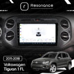Магнітола Volkswagen Tiguan 1 FL (2011-2018) [Black] DUDU 3 9" QLED, 4/64 - Зображення 7