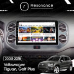 Магнітола Volkswagen Golf Plus (2005-2014) [Silver] Resonance M500 4/64, 10" QLED - Зображення 5