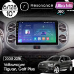 Магнітола Volkswagen Tiguan (2007-2018) [Silver] Resonance Ultra M6 (7862) 6/128, 10" QLED, 360