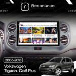 Магнітола Volkswagen Golf Plus (2005-2014) [Silver] Resonance M200 2/64, 2K 10.36" QLED - Зображення 5
