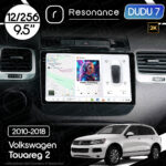 Магнітола Volkswagen Touareg 2 (2010-2018) DUDU 7 9.5" 2K QLED, 12/256