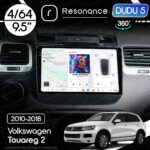 Магнітола Volkswagen Touareg 2 (2010-2018) DUDU 5 9.5" QLED, 4/64, 360