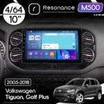 Магнітола Volkswagen Golf Plus (2005-2014) [Black] Resonance M500 4/64, 10" QLED
