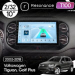 Магнітола Volkswagen Tiguan (2007-2018) [Black] Resonance Ultra T100 2/64, 10" IPS (CarPlay)