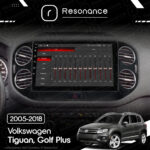 Магнітола Volkswagen Tiguan (2007-2018) [Black] Resonance Ultra T100 2/64, 10" IPS (CarPlay) - Зображення 8