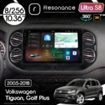 Магнітола Volkswagen Tiguan (2007-2018) [Black] Resonance Ultra S8 (7870) 8/256, 10.36" 2K QLED, 360