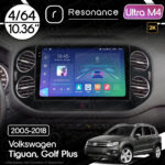 Магнітола Volkswagen Golf Plus (2005-2014) [Black] Resonance Ultra M4 4/64, 10.36" 2K QLED