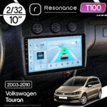 Магнітола Volkswagen Touran (2003-2010) [Climat, Black] Resonance Ultra T100 2/32, 10" IPS (CarPlay)