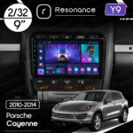 Магнітола Porsche Cayenne (955, 957) (2002-2010) Resonance Y9 2/32, 9" (8163, DSP)