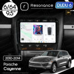 Магнітола Porsche Cayenne (955, 957) (2002-2010) DUDU 6 9.5" 2K QLED, 6/64