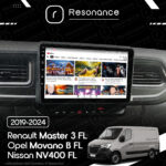 Магнітола Nissan NV400 FL (2019-2021) Resonance M150L 2/64, 10" (CarPlay, QLED) - Зображення 5