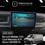 Магнітола Nissan NV400 FL (2019-2021) Resonance M150L 2/64, 10" (CarPlay, QLED) - Зображення 7