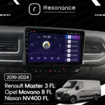 Магнітола Nissan NV400 FL (2019-2021) Resonance M500 4/64, 10" QLED - Зображення 8