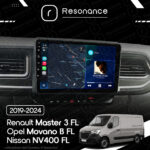 Магнітола Nissan NV400 FL (2019-2021) Resonance M600 6/128, 10" QLED - Зображення 6