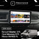 Магнітола Nissan NV400 FL (2019-2021) Resonance Y9 2/64, 10" (8163, DSP) - Зображення 5