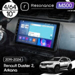 Магнітола Renault Duster 2 (2019-2024) Resonance M500 4/64, 10" QLED