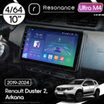 Магнітола Renault Arkana (2019-2024) Resonance Ultra M4 4/64, 10" QLED