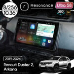Магнітола Renault Arkana (2019-2024) Resonance Ultra S8 (7870) 8/256, 10.36" 2K QLED, 360