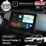 Магнітола Renault Duster 2 (2019-2024) Resonance Ultra S12 (7870) 12/256, 10.36" 2K QLED, 360