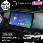 Магнітола Renault Arkana (2019-2024) Resonance Ultra M4 4/64, 10.36" 2K QLED