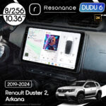 Магнітола Renault Duster 2 (2019-2024) DUDU 6 10.36" 2K QLED, 8/256