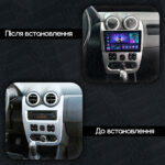 Магнітола Dacia Sandero (2008-2014) [Silver] Resonance Y9 2/64, 9" (8163, DSP) - Зображення 2