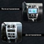 Магнітола Dacia Sandero (2008-2014) [Silver] Resonance Ultra T100 2/64, 9" IPS (CarPlay) - Зображення 2