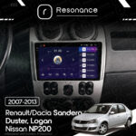 Магнітола Renault Sandero (2007-2011) [Silver] Resonance M200 2/64, 2K 9.5" 360 QLED - Зображення 7