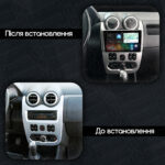 Магнітола Renault Sandero (2007-2011) [Silver] Resonance Ultra S6 (7870) 6/128, 9.5" 2K QLED, 360 - Зображення 2