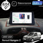 Магнітола Renault Kangoo 2 (2007-2021) DUDU 3 9" QLED, 4/64
