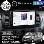 Магнітола Opel Vivaro (2006-2010) DUDU 6 10.36" 2K QLED, 6/64