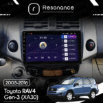 Магнітола Toyota RAV4 3 (XA30) (2005-2016) Resonance M200 2/64, 9" 360 QLED - Зображення 8