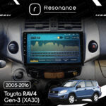 Магнітола Toyota RAV4 3 (XA30) (2005-2016) Resonance M700 8/128, 9" 360 QLED - Зображення 7
