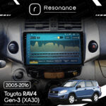 Магнітола Toyota RAV4 3 (XA30) (2005-2016) Resonance M200 2/64, 2K 9.5" QLED - Зображення 8