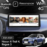 Магнітола Nissan X-Trail 4 (T33) (2021-2025) [Тип 1] Resonance X20 PRO 4/64 12.3" 2K QLED (BMW Style) - Зображення 6