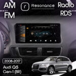 Магнітола Audi Q5 (8R) SQ5 (2008-2017) [Low] Resonance X20 PRO 4/64 10.33" QLED (Audi/Benz Style) - Зображення 10