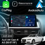 Магнітола Audi A5 (8F/8T) S5 RS5 A5L (2007-2015) [Low] Resonance X20 PRO 4/64 10.33" QLED (BMW Style) - Зображення 7