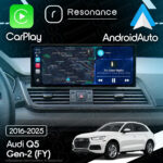 Магнітола Audi Q5 2 (FY) SQ5 (2016-2025) Resonance X20 PRO 4/64 12.3" 2K QLED (Audi Style) - Зображення 7