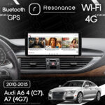 Магнітола Audi A6 4 (C7) S6 RS6 A6L (2011-2015) [High] Resonance X20 PRO 4/64 10.33" QLED (Audi/Benz Style) - Зображення 6