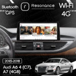 Магнітола Audi A6 4 (C7) S6 RS6 A6L (2014-2018) Resonance X20 PRO 4/64 10.33" QLED (BMW Style) - Зображення 6