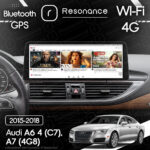 Магнітола Audi A6 4 (C7) S6 RS6 A6L (2014-2018) Resonance X20 PRO 4/64 12.3" 2K QLED (BMW Style) - Зображення 6