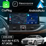 Магнітола Audi A6 4 (C7) S6 RS6 A6L (2014-2018) Resonance X20 PRO 4/64 12.3" 2K QLED (BMW Style) - Зображення 7
