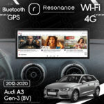 Магнітола Audi A3 3 (8V) (2012-2020) Resonance X20 PRO 4/64 12.3" 2K QLED (Audi Style) - Зображення 6
