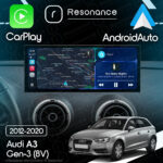 Магнітола Audi A3 3 (8V) (2012-2020) Resonance X20 PRO 4/64 12.3" 2K QLED (Audi Style) - Зображення 7