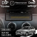 Магнітола Audi A3 3 (8V) (2012-2020) Resonance X20 PRO 4/64 12.3" 2K QLED (Benz Style) - Зображення 8