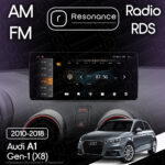 Магнітола Audi A1 (8X) (2010-2018) Resonance X20 PRO 4/64 10.33" QLED (Audi/Benz Style) - Зображення 10