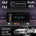 Магнітола Audi A8 2 (D3/4E) S8 A8L (2002-2010) Resonance X20 PRO 4/64 10.33" QLED (Audi/Benz Style) - Зображення 10