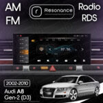 Магнітола Audi A8 2 (D3/4E) S8 A8L (2002-2010) Resonance X20 PRO 4/64 12.3" 2K QLED (Audi Style) - Зображення 10