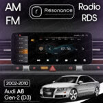 Магнітола Audi A8 2 (D3/4E) S8 A8L (2002-2010) Resonance X20 PRO 4/64 12.3" 2K QLED (Benz Style) - Зображення 10